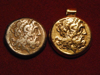 Zeus-Ammon-Coins,-Pan-Coins